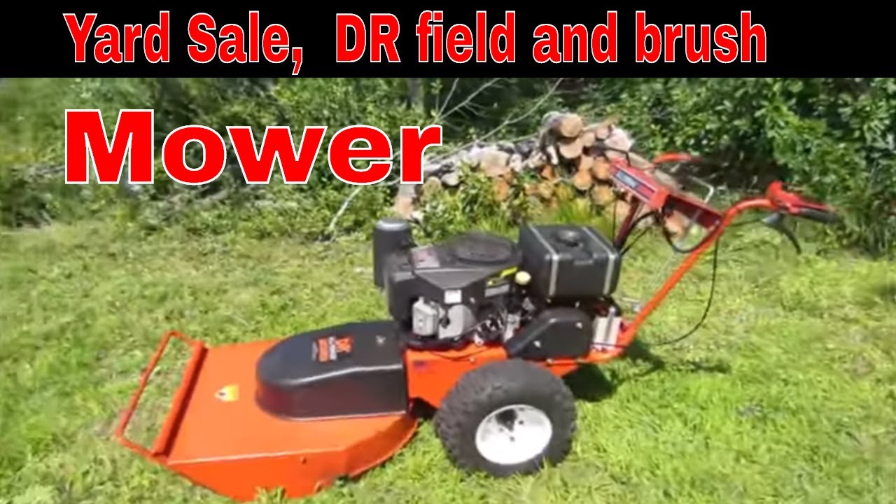 Will It Run? Abandoned 11 years ago. DR Field and Brush Mower