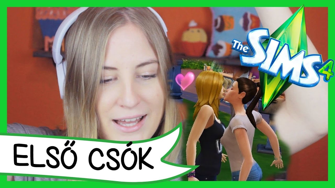 SIMS4 #3 | ELSŐ CSÓK