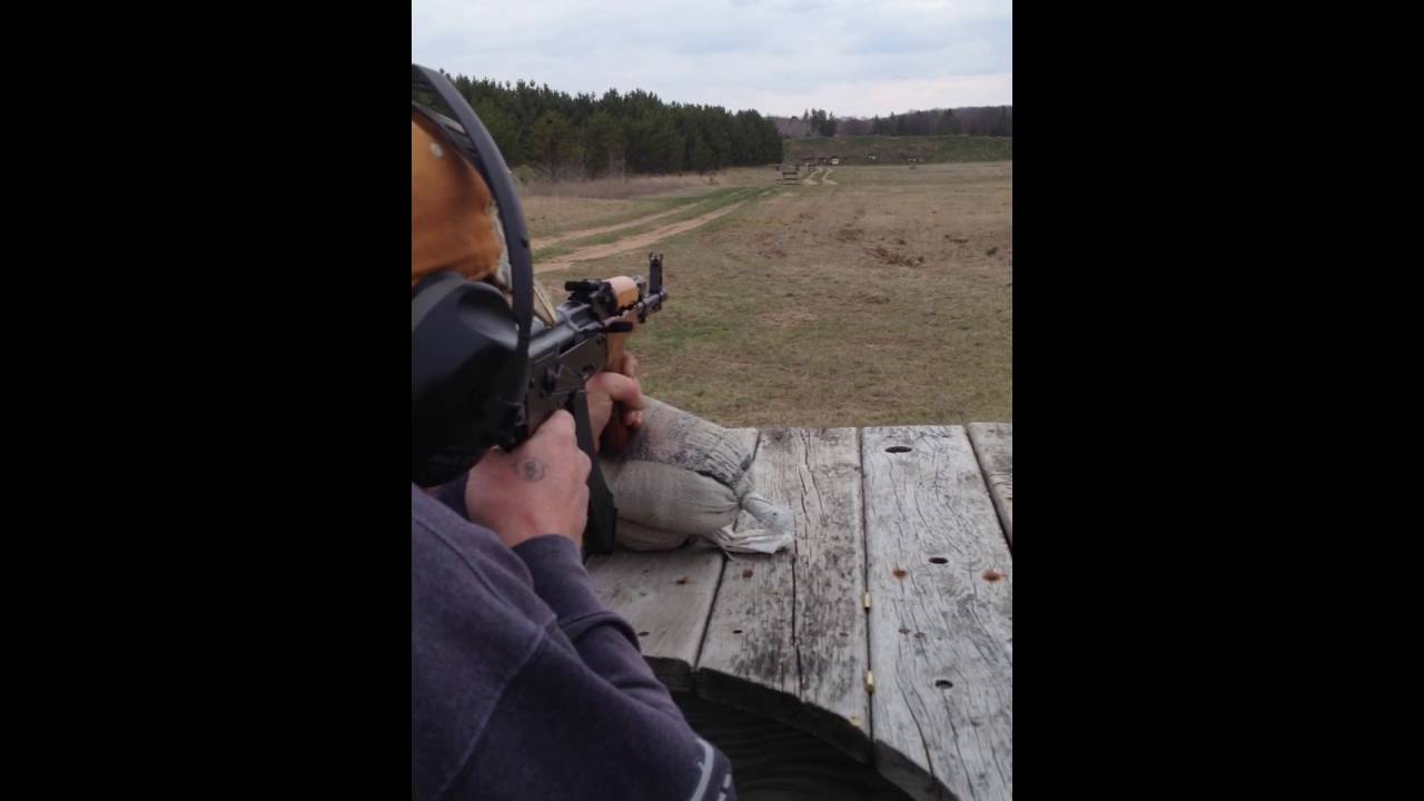 Romy AK ringing steel at 300