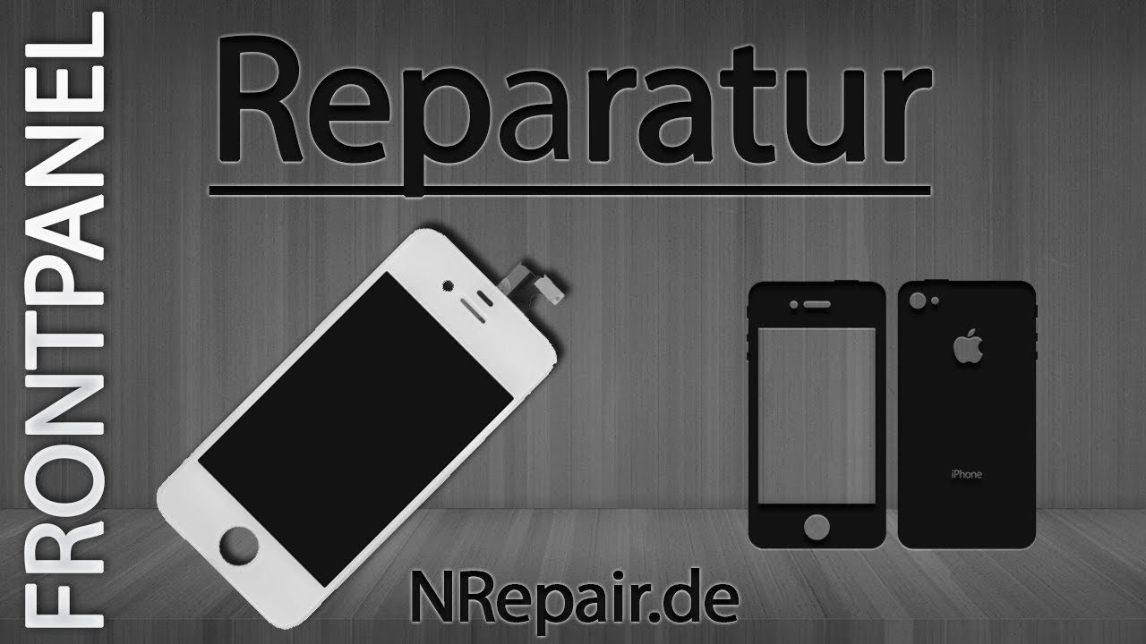 NRepair.de - iPhone 4 - Touchscreen Display Frontpanel Reparatur - Anleitung - HowTo