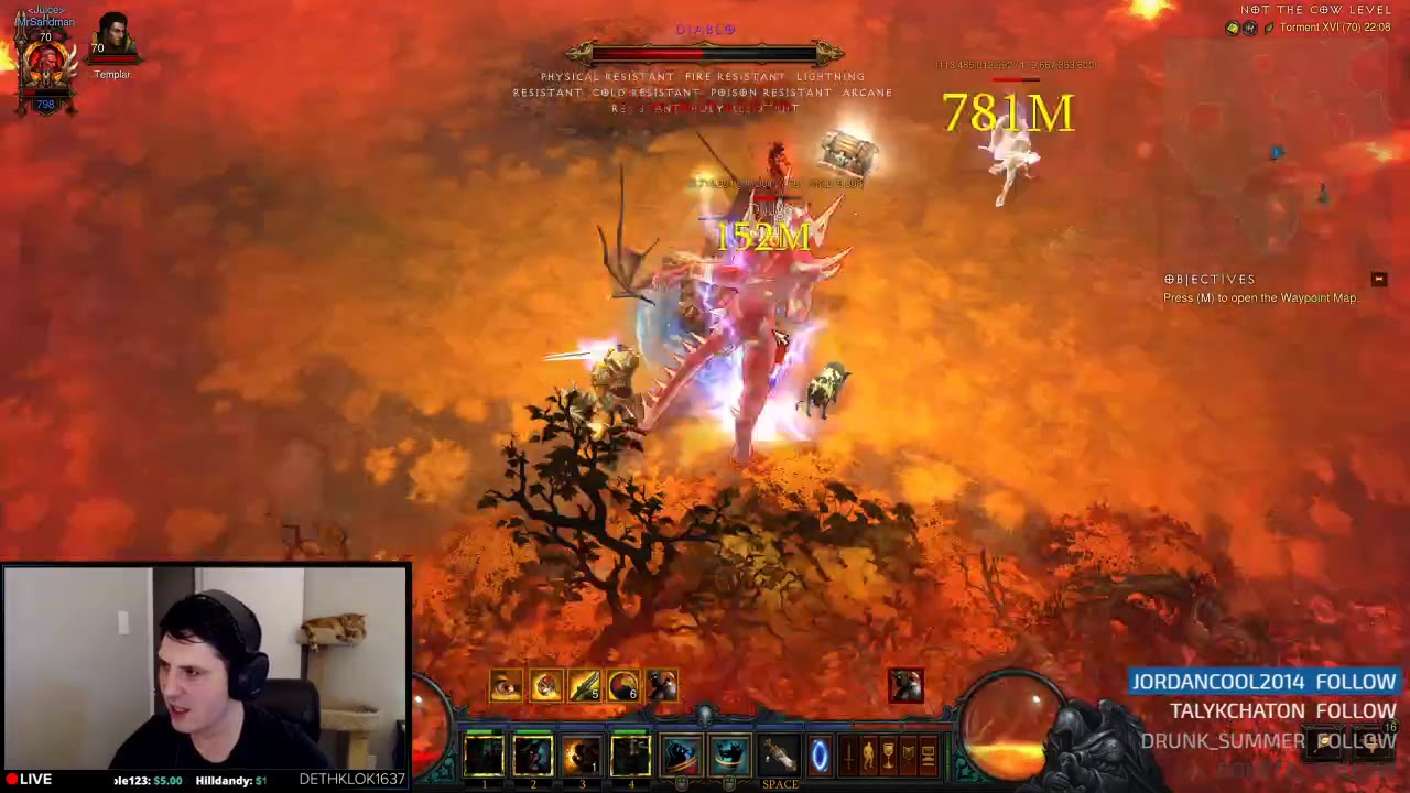 Diablo 3 Season 19 - Killing Uber Diablo (1000 Killstreak)