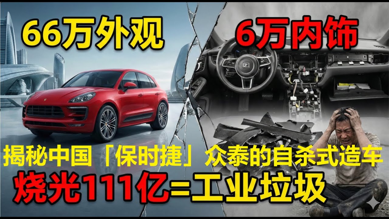 靠「皮尺部」抄成千億巨頭？眾泰汽車如何用最不要臉的手段，圓了中國人的豪車夢？10萬買保時捷？揭秘眾泰「1:1復刻」背後的殘酷賬單，為什麼它能賺走我們111億？