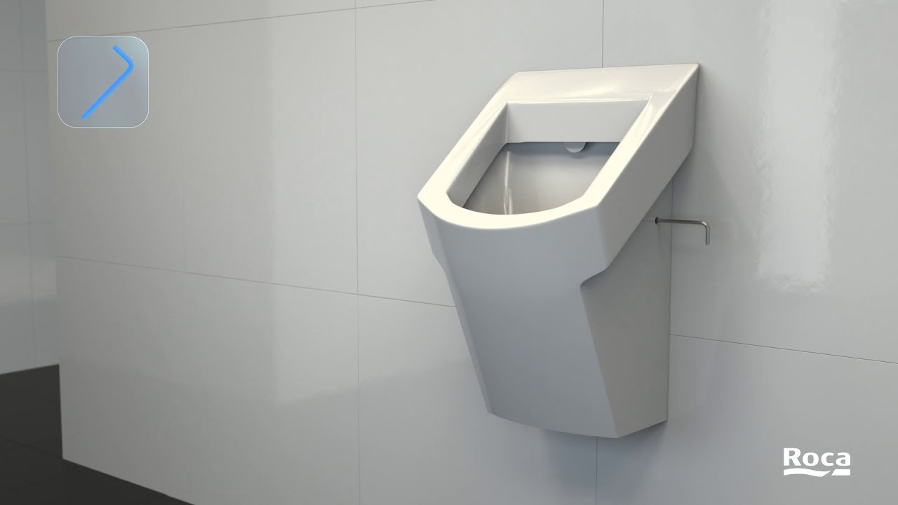 Duplo Urinal Universal - Installation | Roca