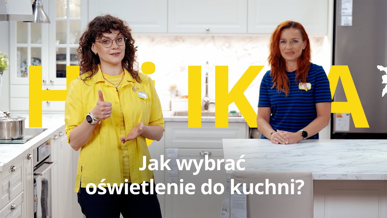 Jak wybrać oświetlenie do kuchni? | Wszystko o kuchni z IKEA