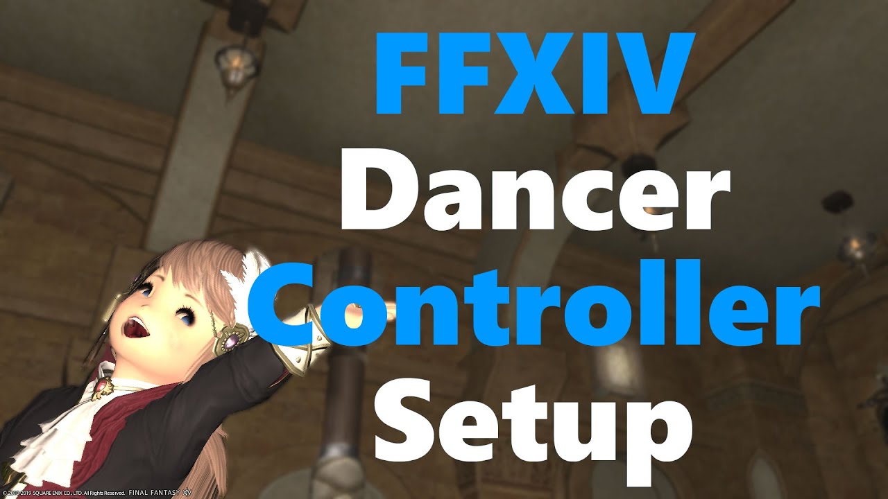 FFXIV Shadowbringers Dancer Controller Setup