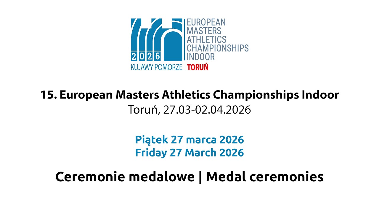 Ceremonie medalowe / Medal Ceremonies | Sesja wieczorna / Evening session