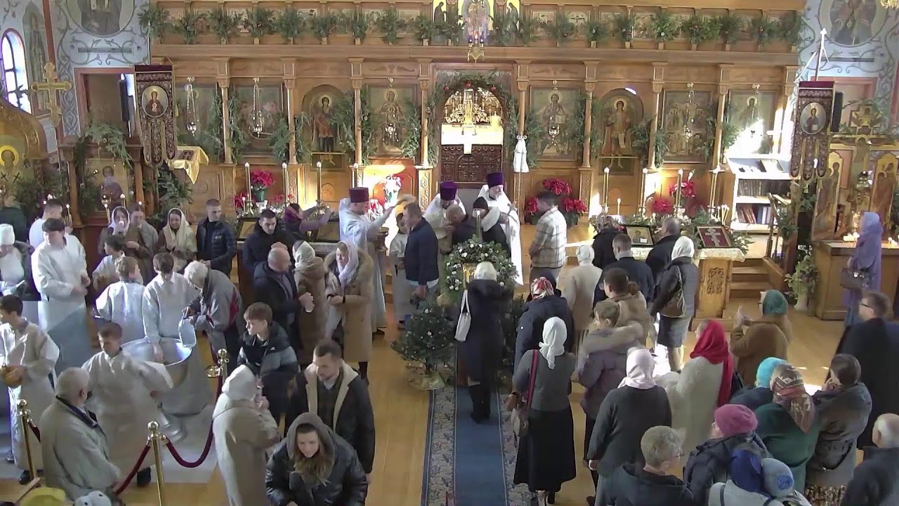01-18-26 Liturgy, Vespers and Blessing of the Water (Forefeast of Theophany)