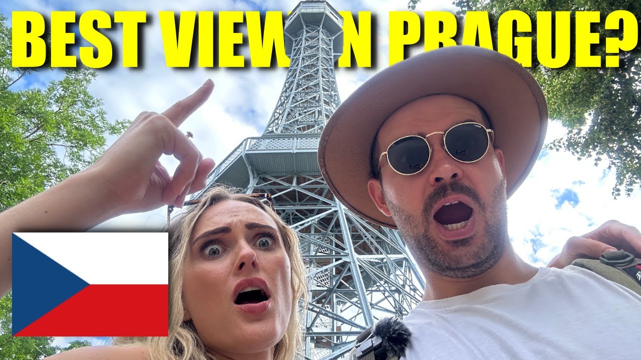 Climbing to the highest viewpoint in Prague! 🇨🇿 The Best View in Czechia! Berlin to Prague -The Nest