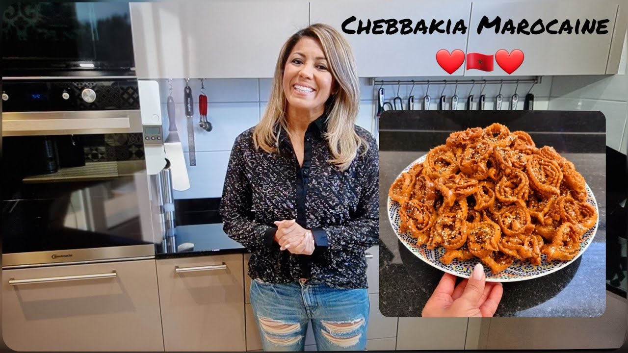 Chebbakia : pâtisserie marocaine sans sucre enrobée de miel