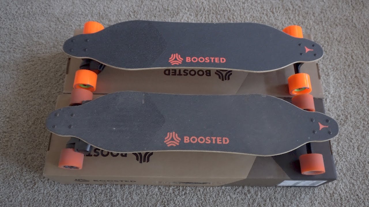Boosted Board v1 vs v2: Physical Aspects