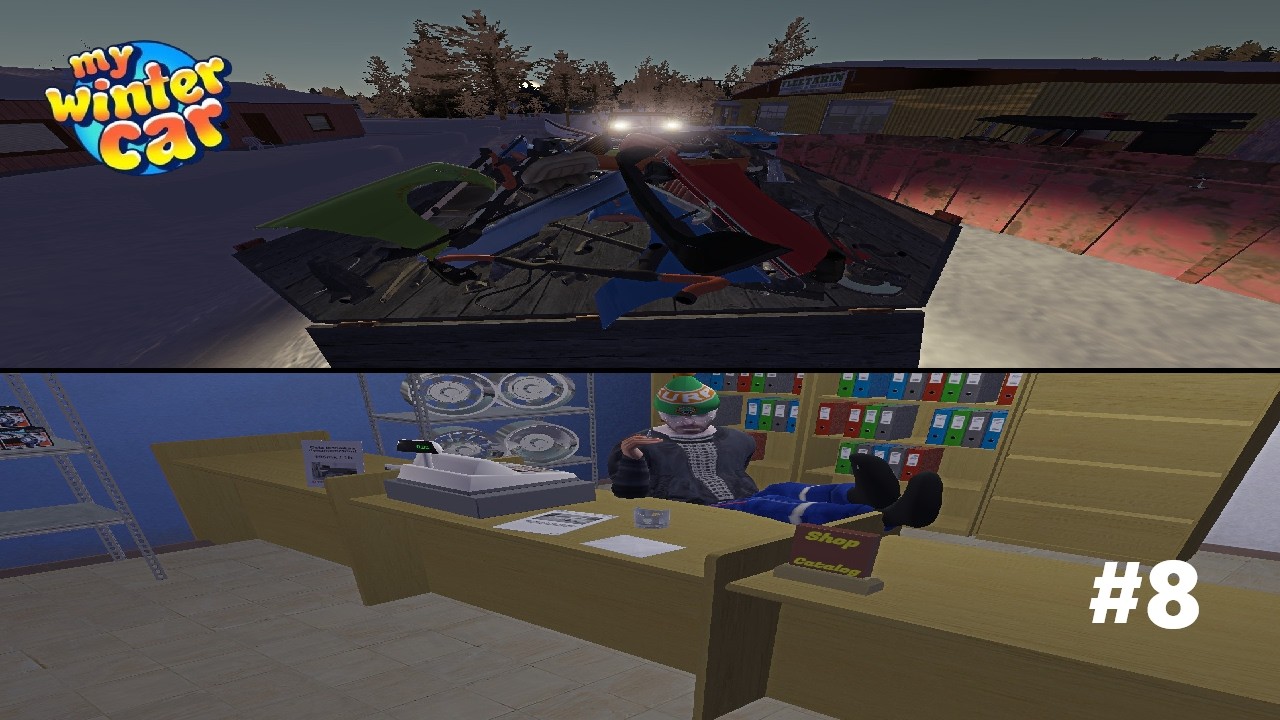 VENDEMOS TODA nuestra CHATARRA, ¿Cuanto Pagará? / My Winter Car #8