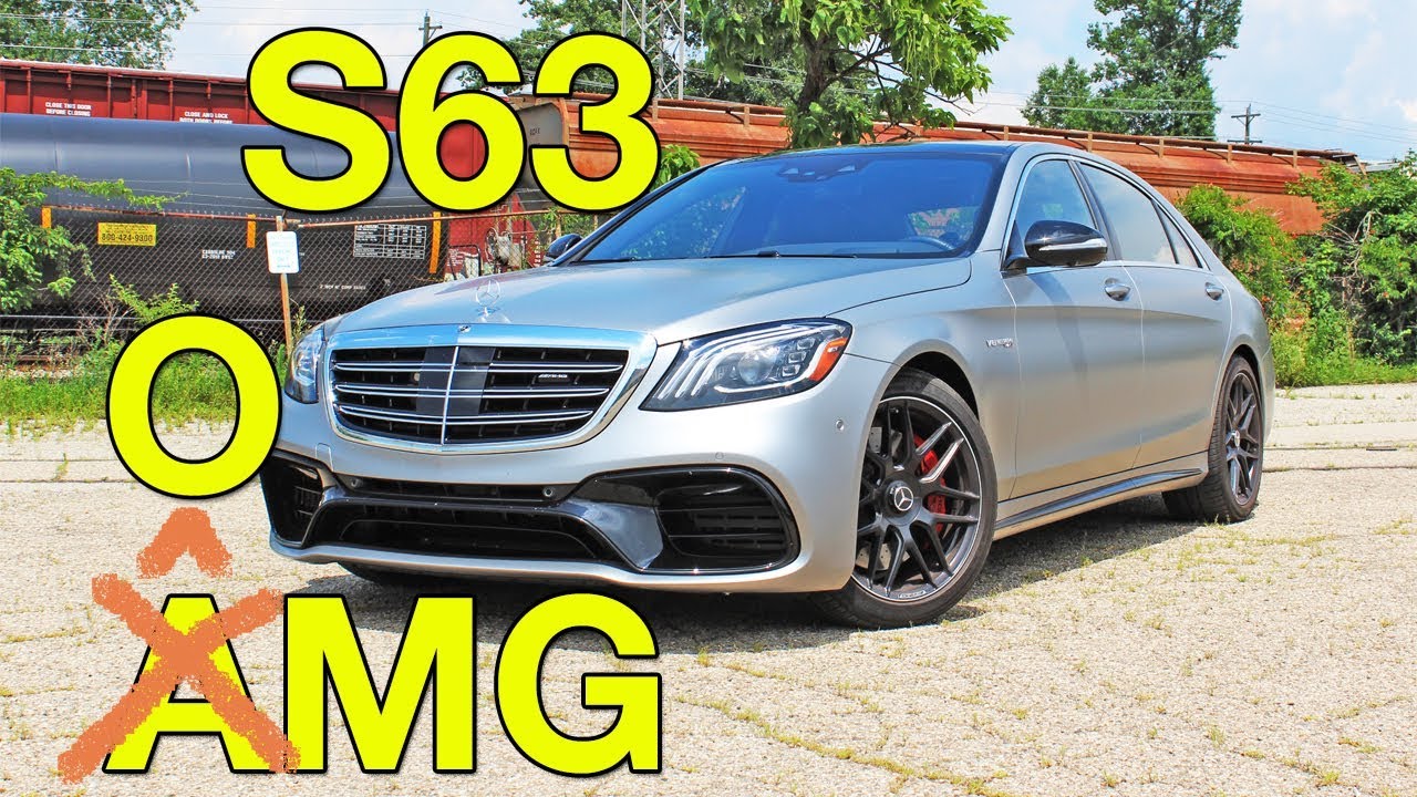 Mercedes-AMG S63 2018 года — это совершенный седан