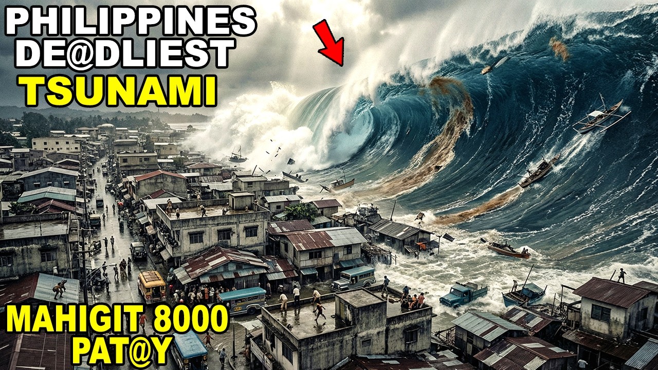 Ang DAMBUHALANG TSUNAMI na SUMALANTA sa MINDANAO na KUM1T!L ng Mahigit 8000 BUHAY noong 1976