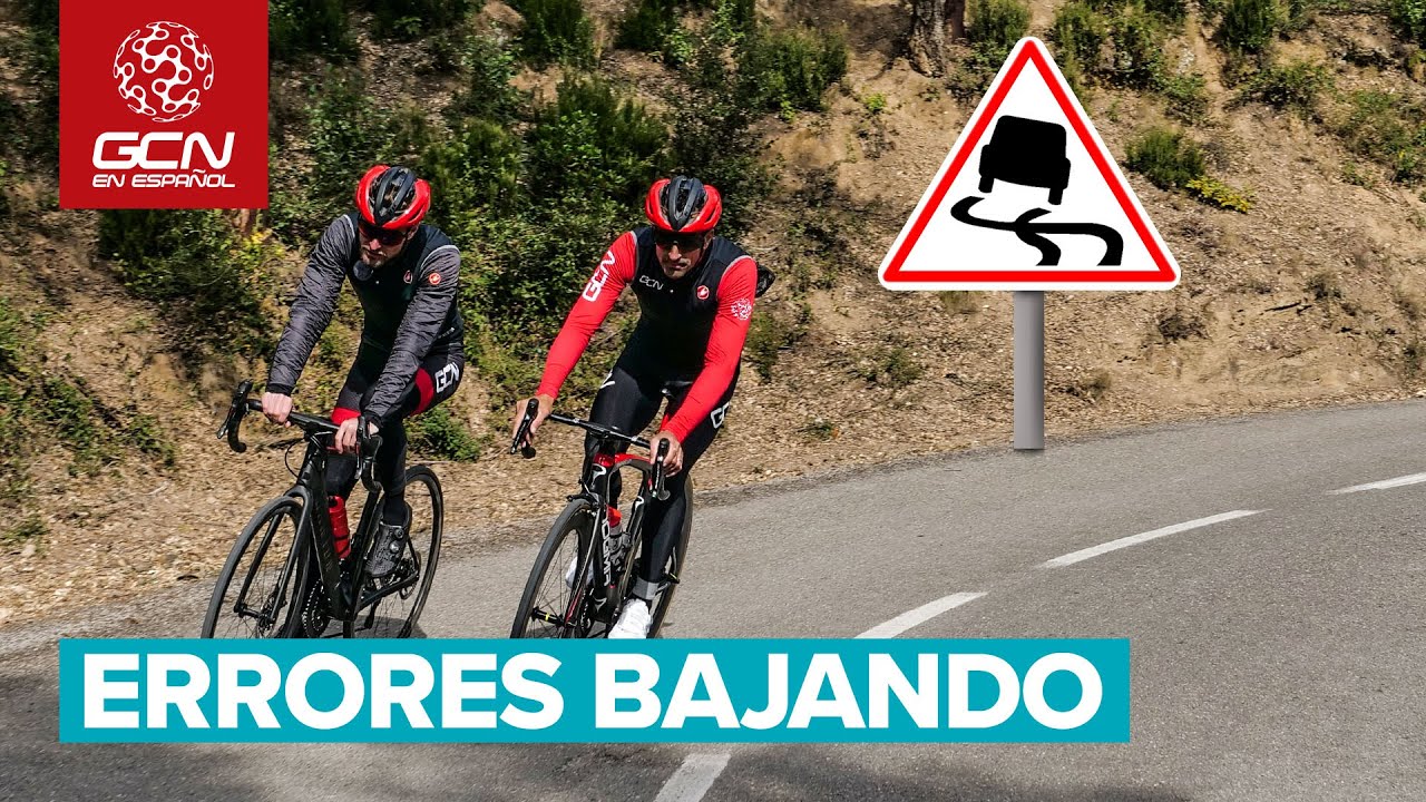 8 Cosas Que No Hay Que Hacer Mientras Descendemos Con La Bicicleta De Carretera