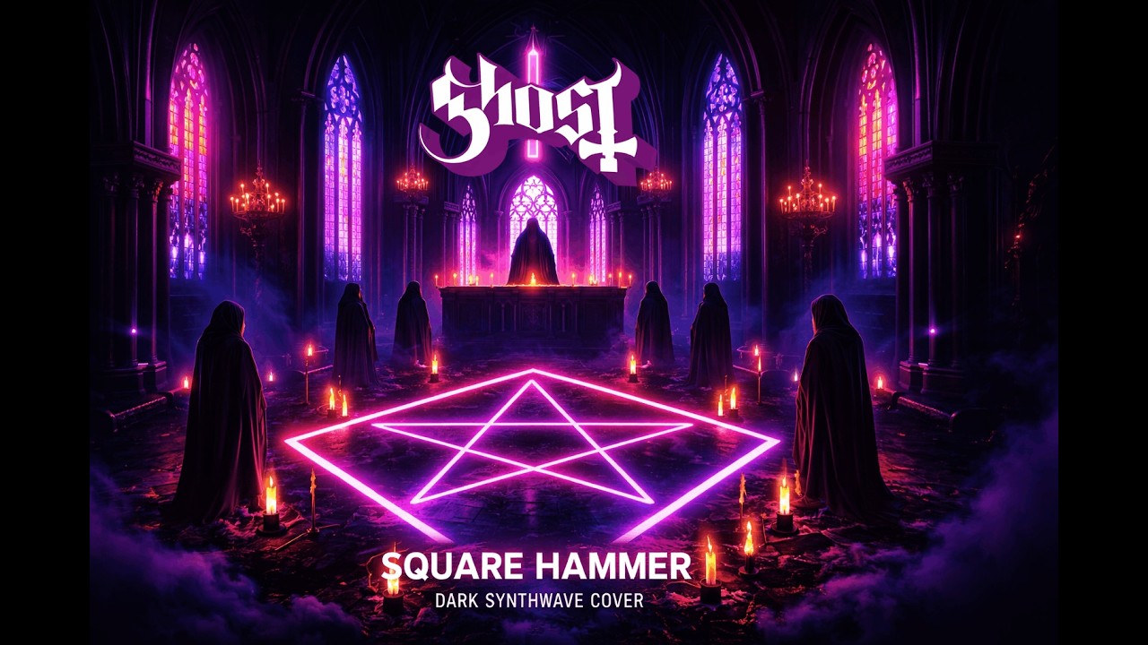 Square Hammer | Ghost | Dark Synthwave Cover
