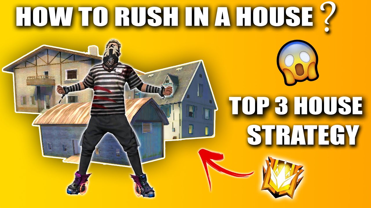 How To Rush In House With Full Strategy || FireEyes Gaming || Garena Free Fire