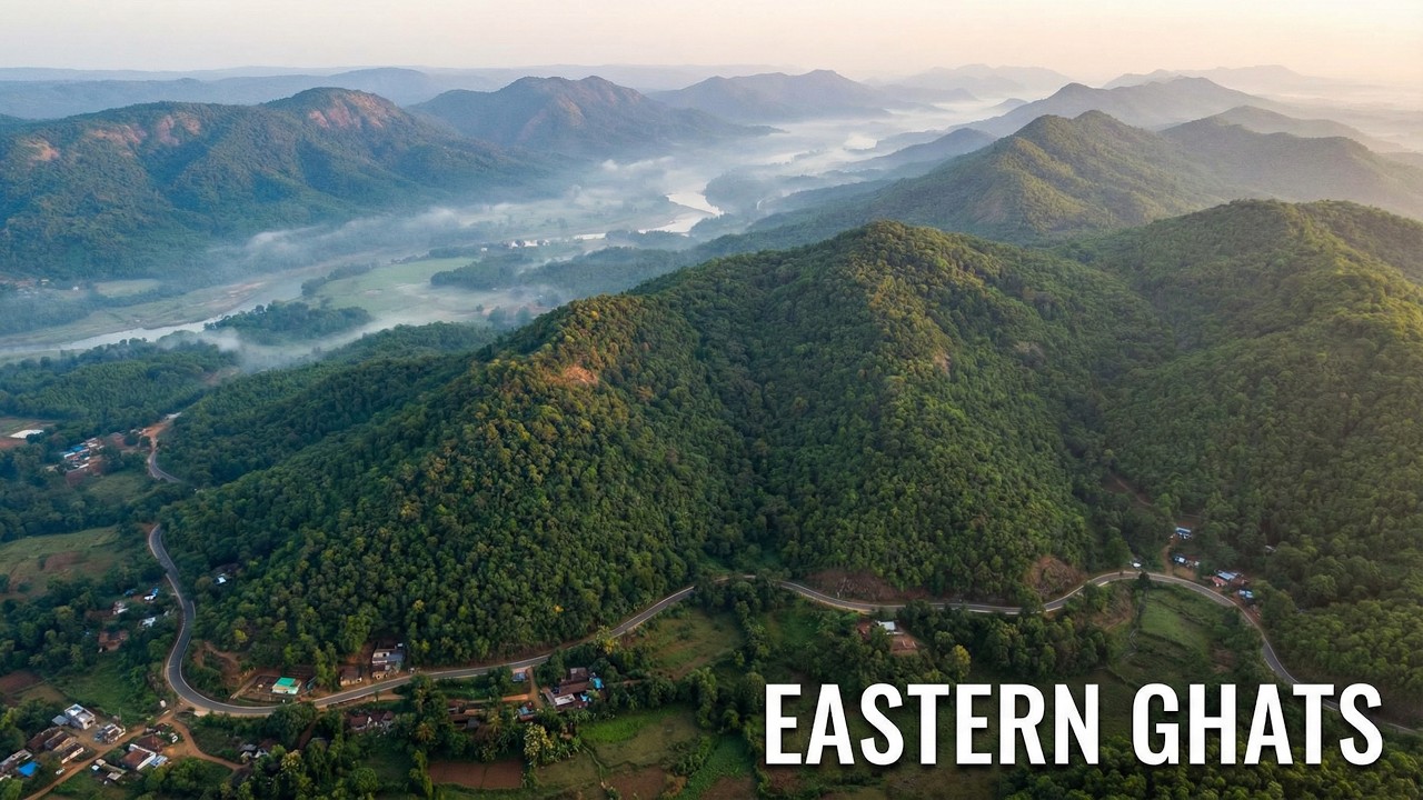 Eastern Ghats Cinematic Aerial View | Incredible India from Sky | 4k