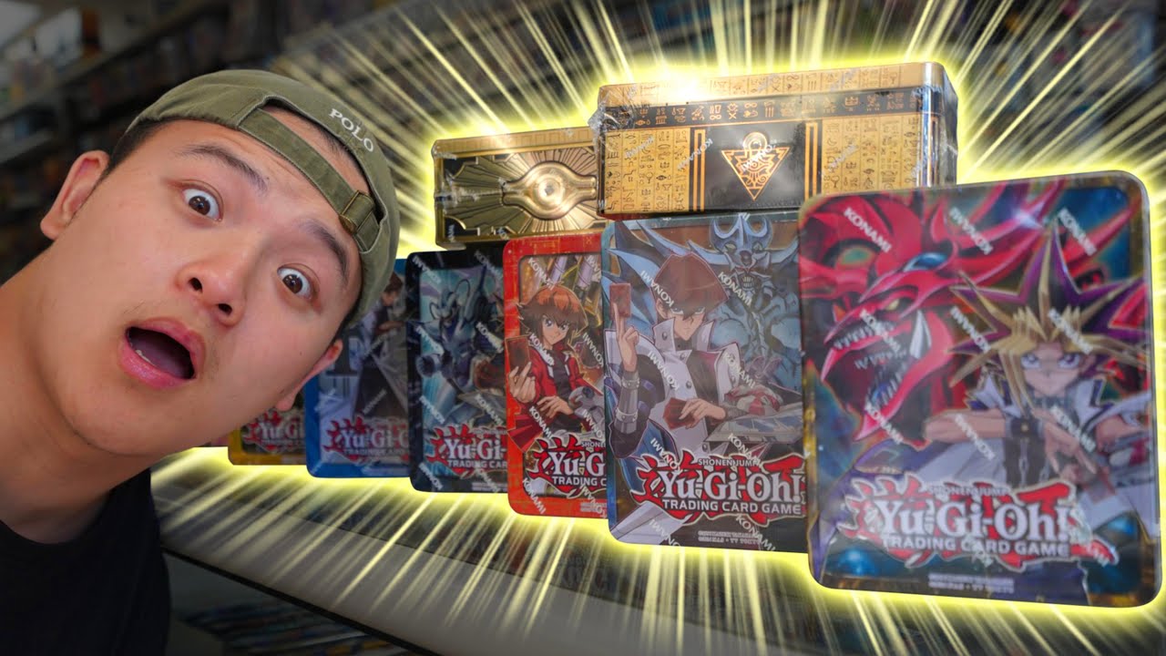 OPENING ALL THE YU-GI-OH! MEGA-TINS EVER RELEASED! (MADNESS)