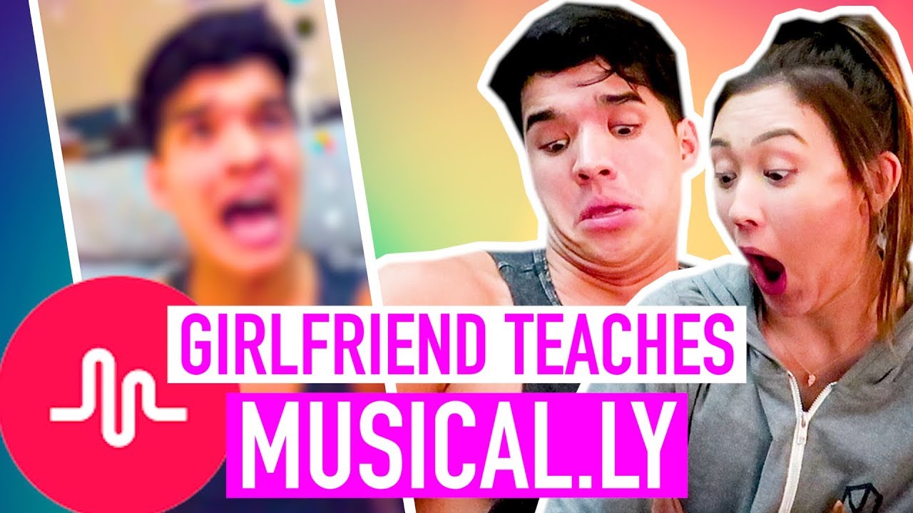 Girlfriend Teaches Me How To MUSICAL.LY!
