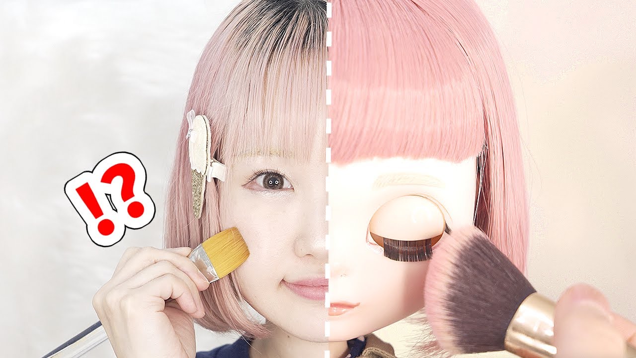 Turning myself into a $300 DOLL!? DOLL RE-MAKE