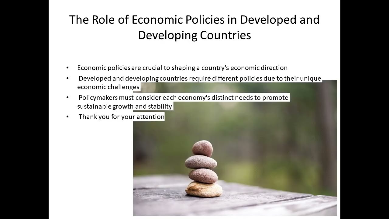 IB Economics: Analyzing the Economic Policies of a Developed vs  Developing Country