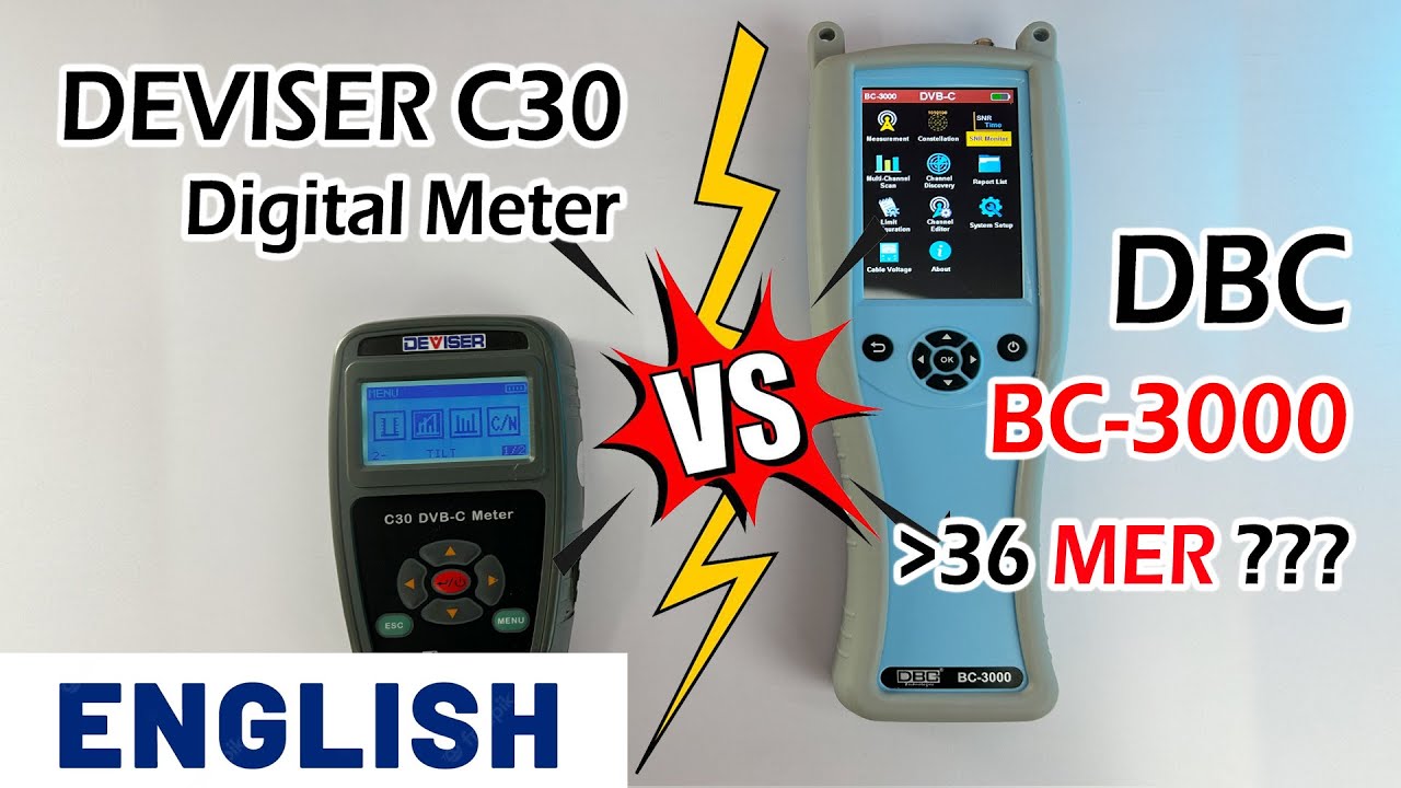 English - DBC BC-3000 vs Deviser C30 Digital Meter Comparsion | Accuracy Testing | Cons of BC-3000