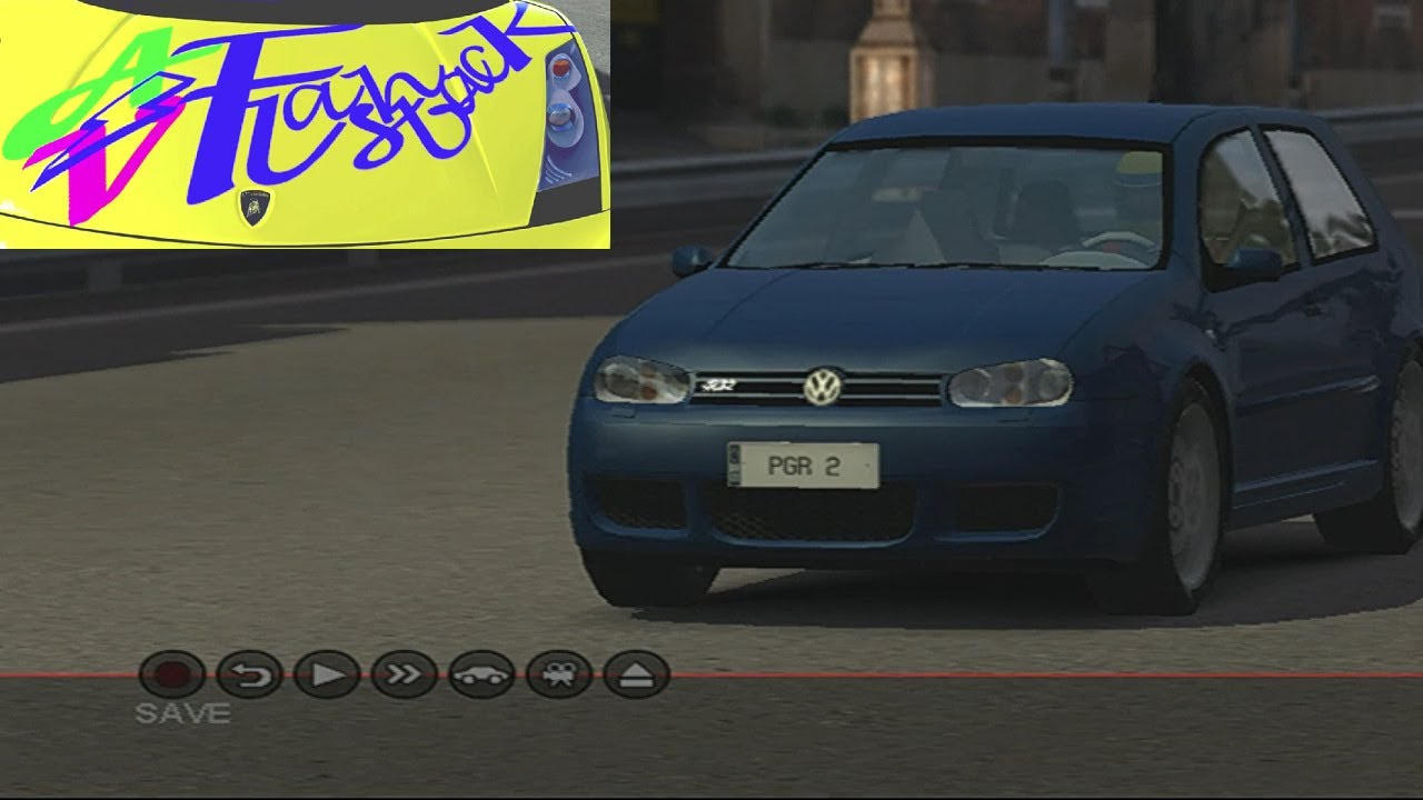 AVF- XBOX PGR 2- VW GOLF WET QUICK RACE- BARCELONA
