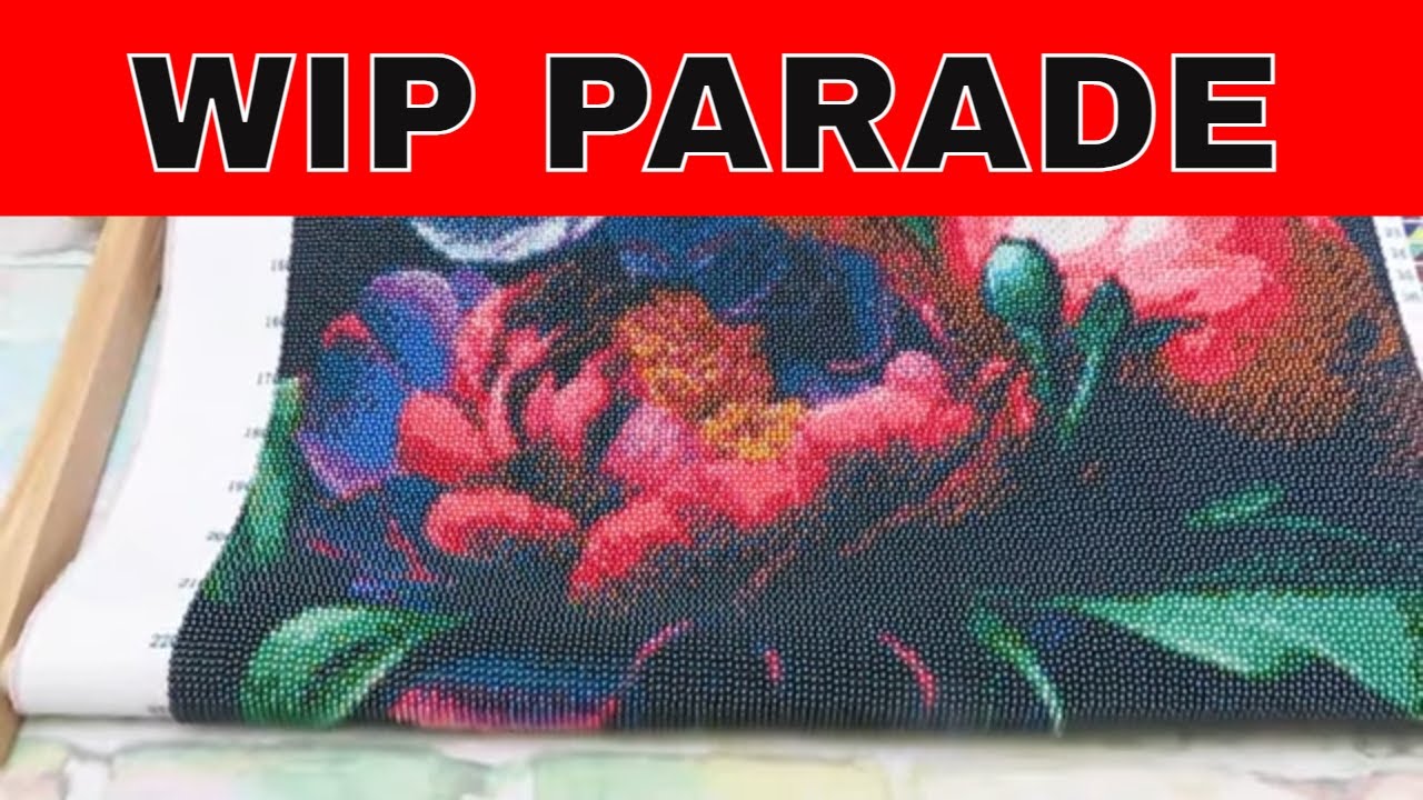 WIP PARADE! July / August #crossstitch #wipparade