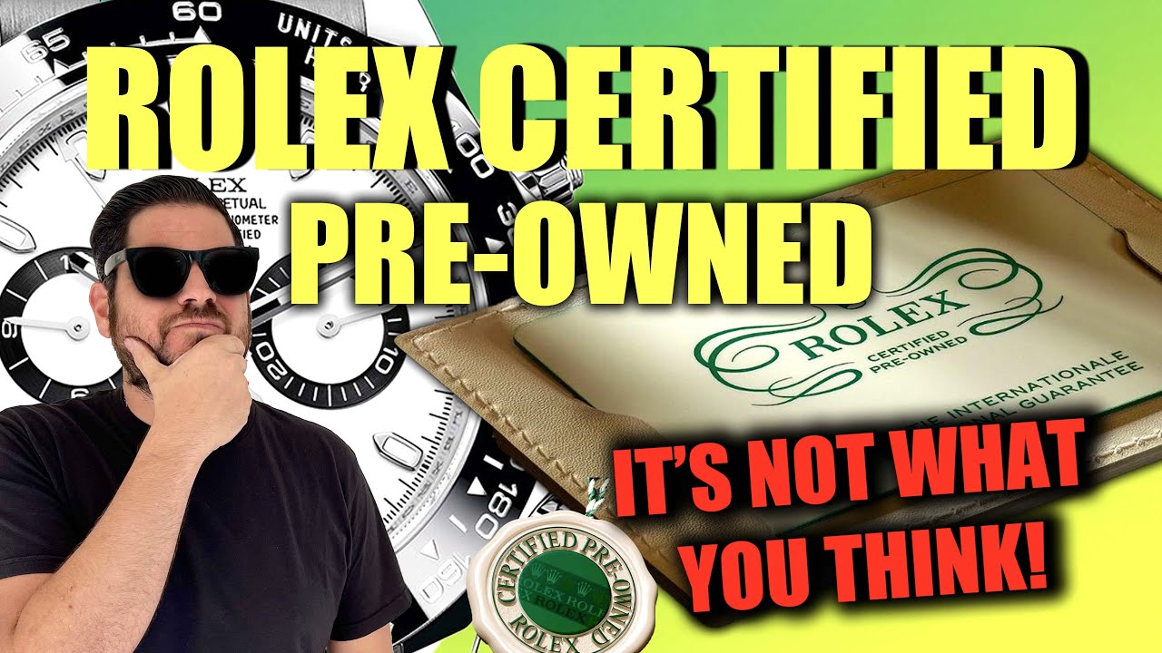 The SAGA Continues! - Rolex Pre-Owned Program Exposed!