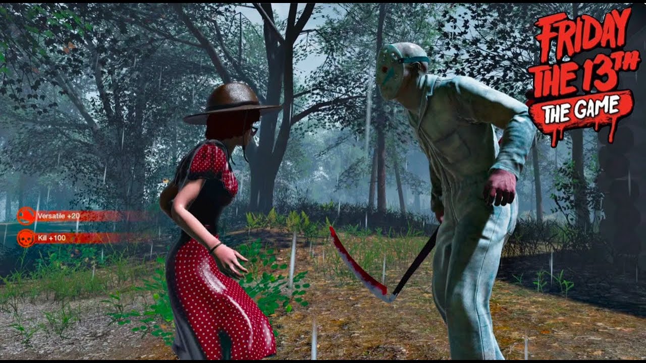 Scythe RYONA Friday the 13th the game {Camp Forest Green}