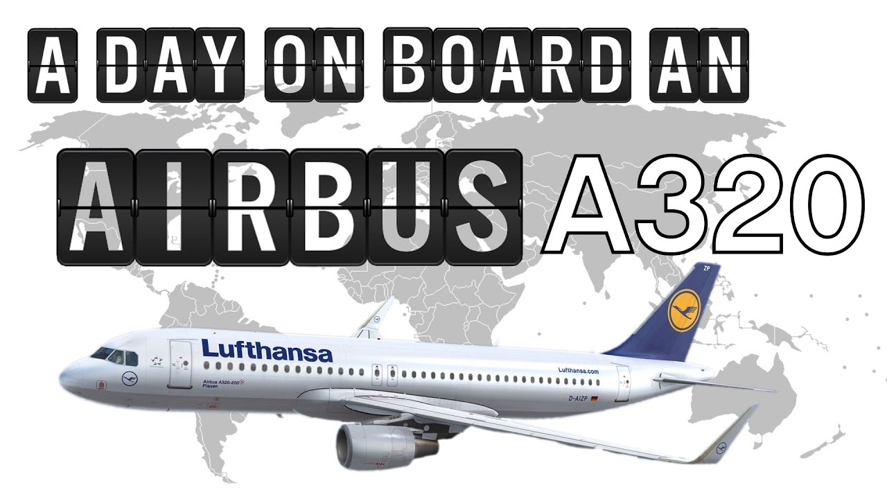 A whole day on board an Airbus A320 - Unique Cockpit Timelapse