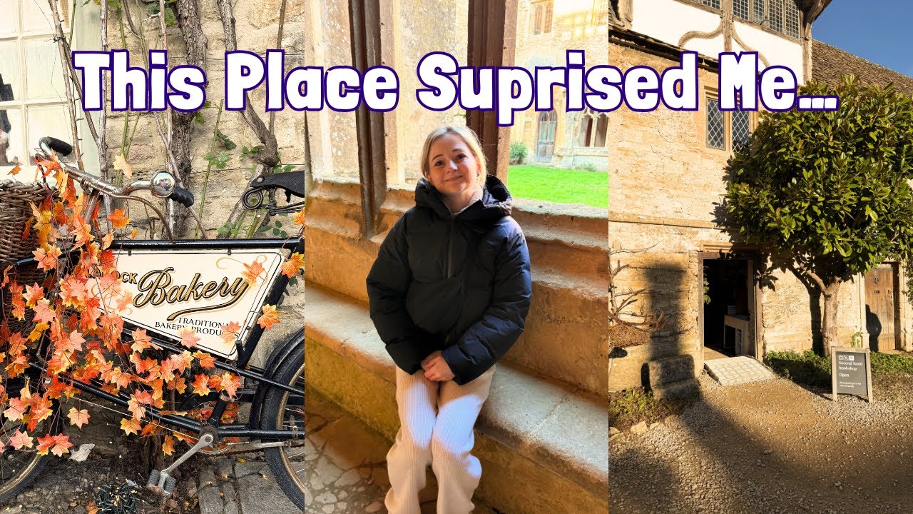 This Place Surprised Me… | Exploring Lacock Abbey (UK Travel Vlog)