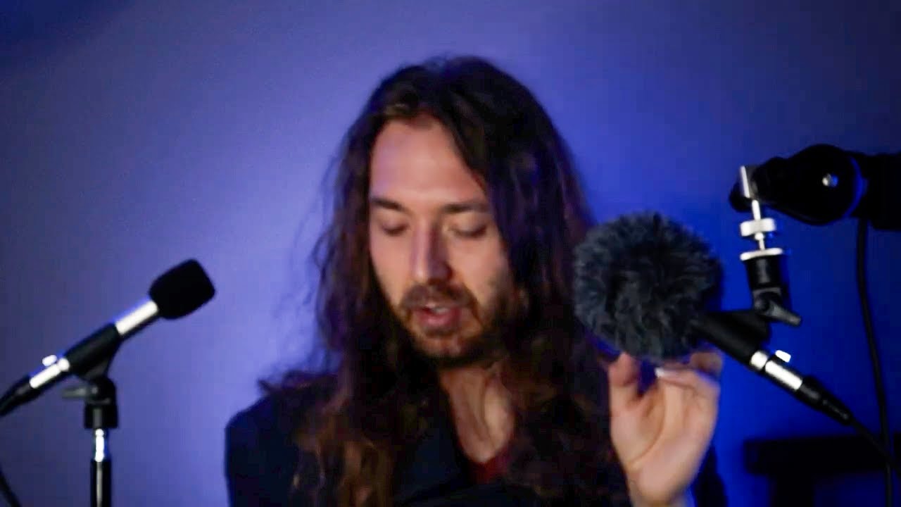 ASMR fluffy mic cover trigger words