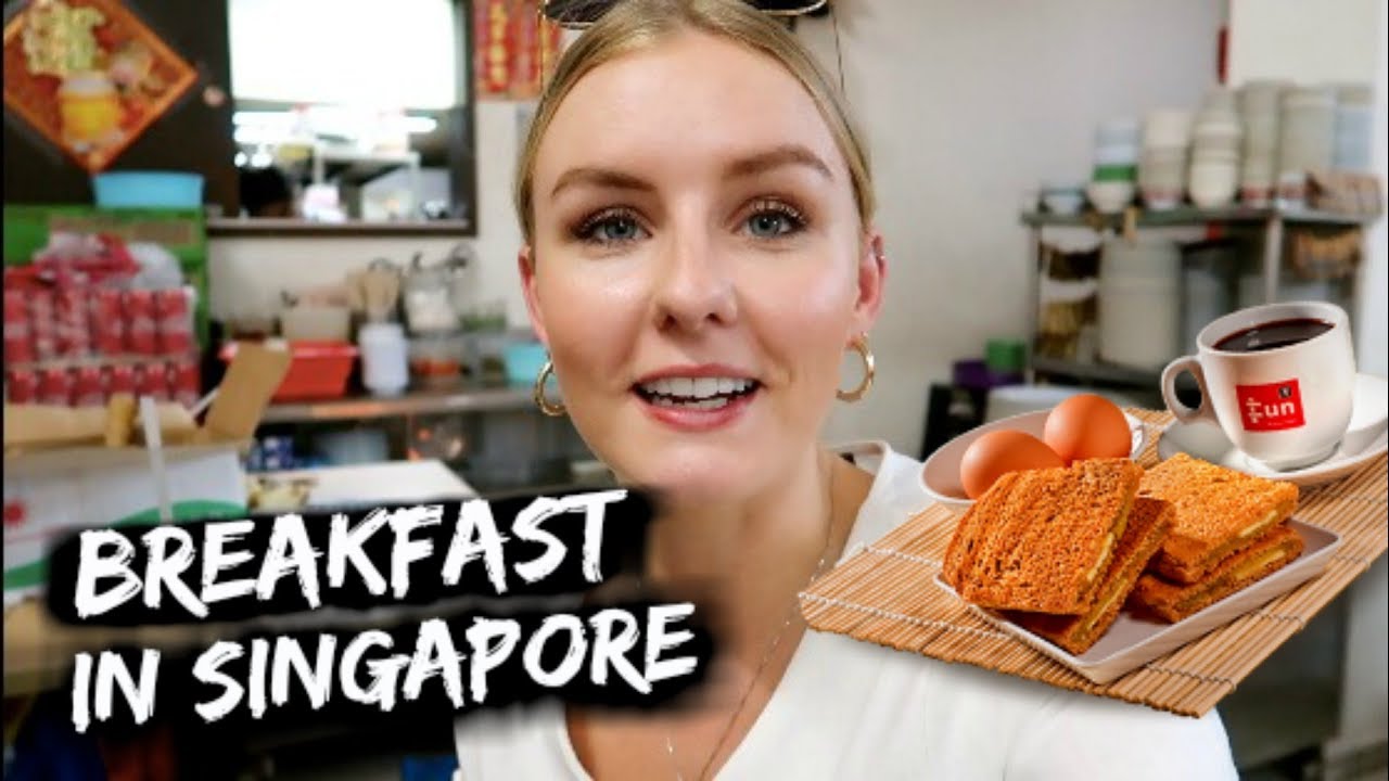 EATING TRADITIONAL BREAKFAST IN SINGAPORE | TONG AH EATING HOUSE