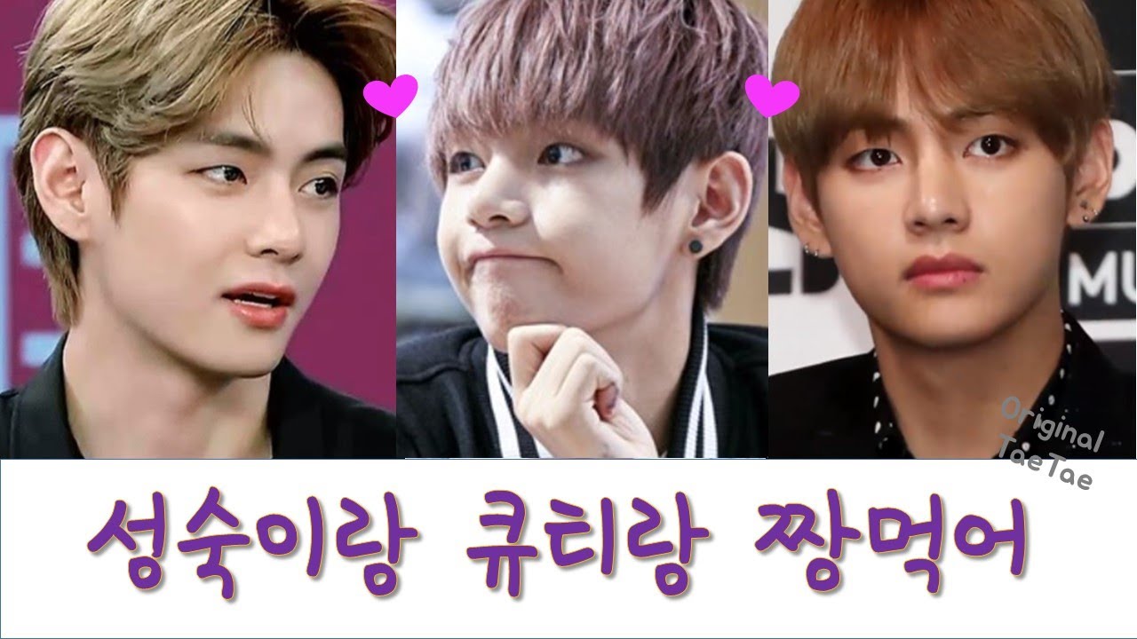 [SUB] 방탄 뷔 차분한 애기태태와 귀여운 성인 태형의 콜라보