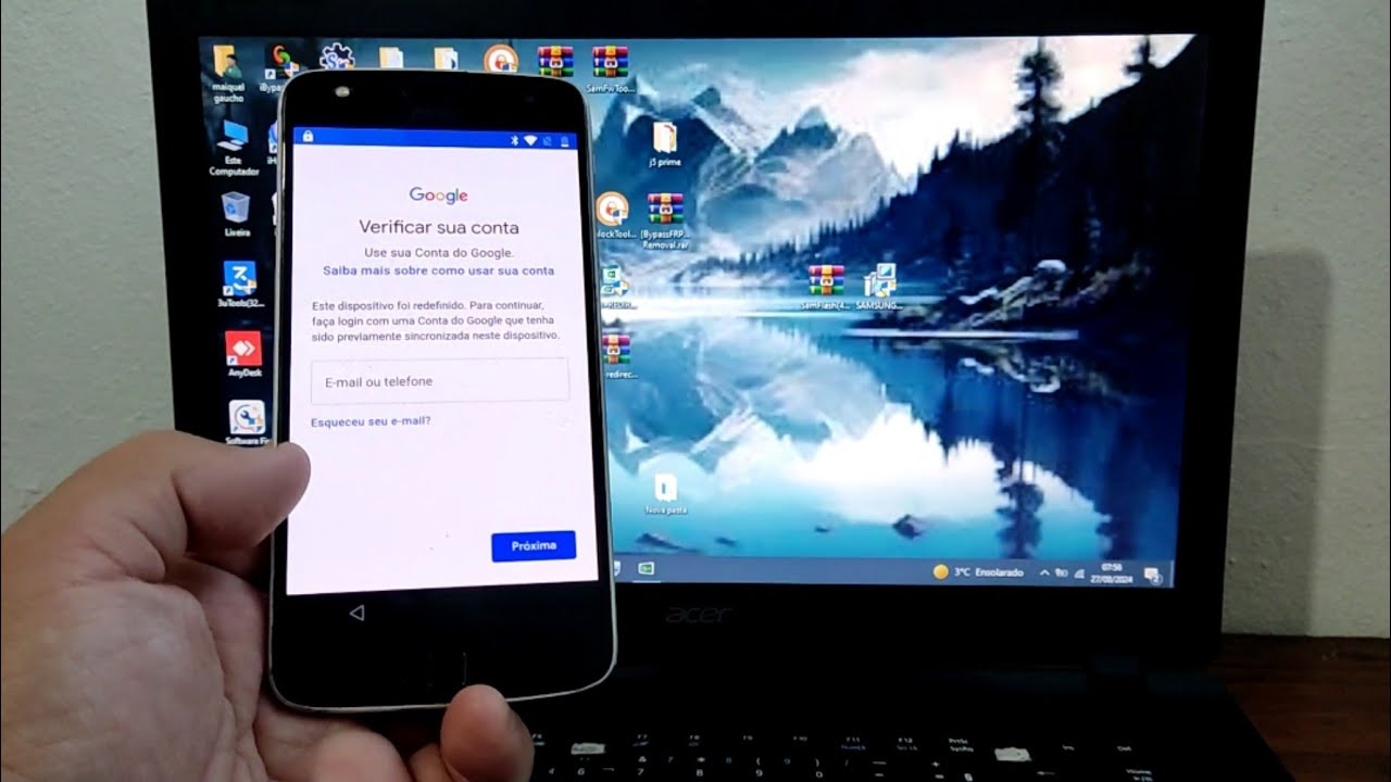 Desbloqueio conta Google Moto Z Play Android 8.0 método Atualizado Sem pc