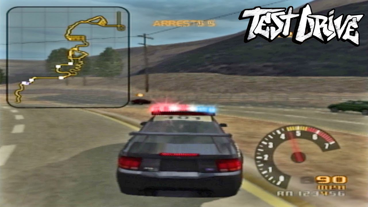 Backtracking (Single Race: Cop Chase on San Francisco 13) | Test Drive (2002) on PS2