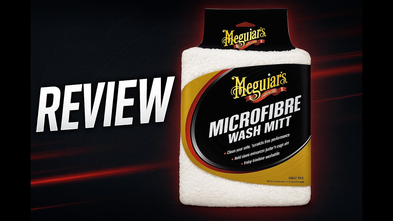 Review - Meguiar's X3002 Microfiber Wash Mitt, Super-Thick, Reusable Wash Mitt for Ultima