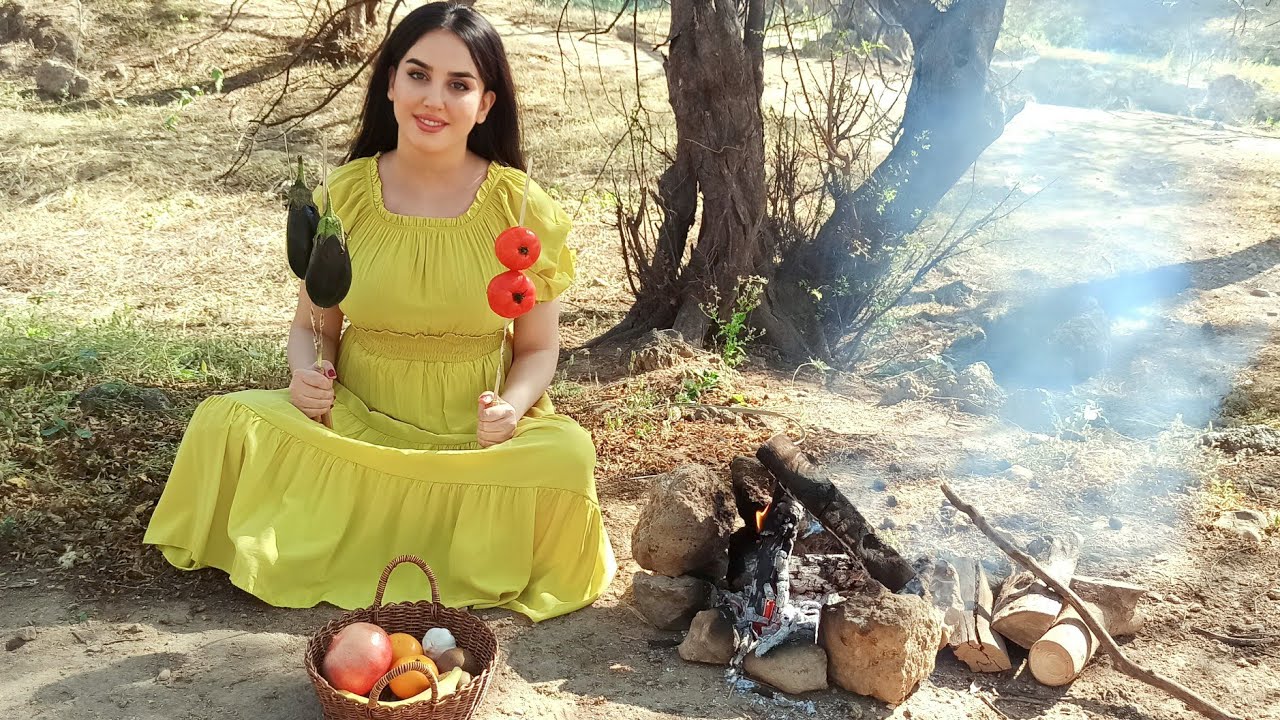 ASMR , Super easy food, Campfire