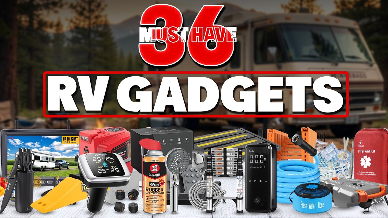 36 Must Have RV Gadgets on Amazon (Don't Travel Without!)