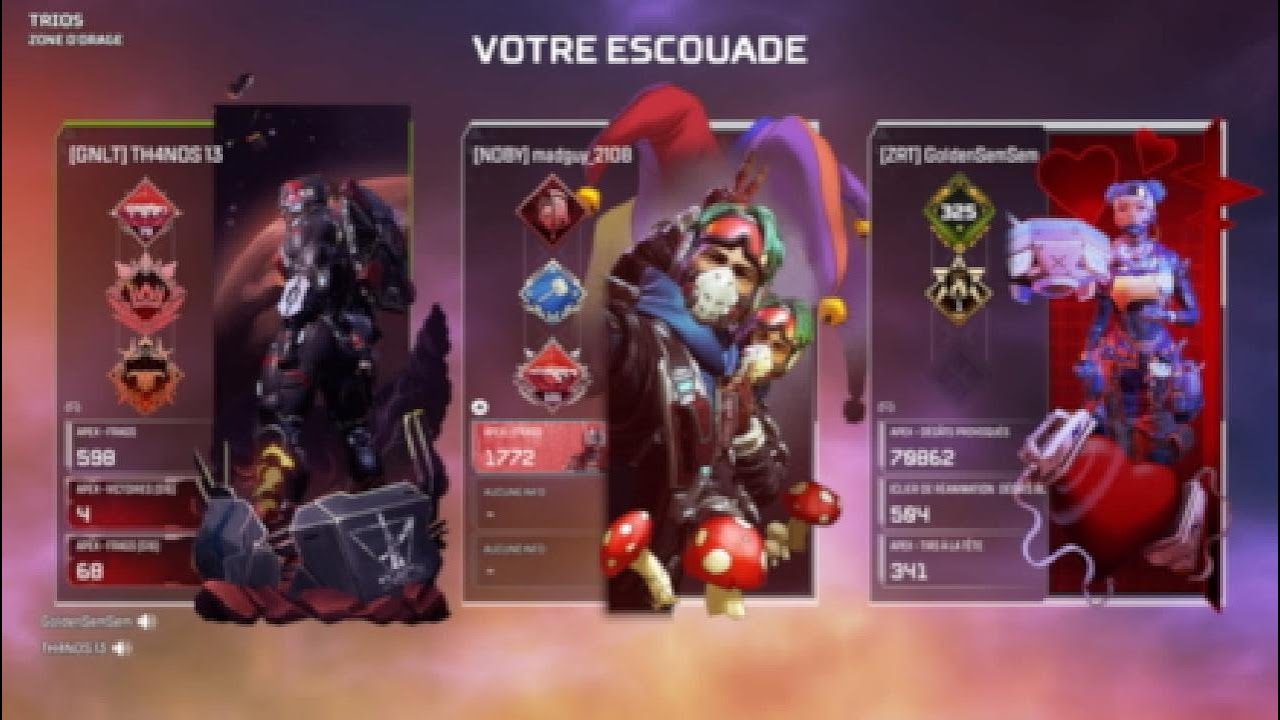 Mirage got angry against the master's lobby in three chances mode #13 kills & 3k damage #ApexLegends