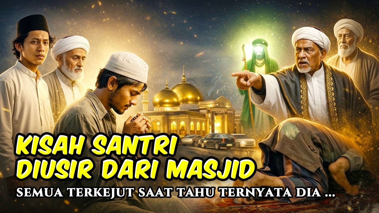DIUSIR dari Saf Belakang! Pemuda Lusuh Ini Ternyata Pewaris Karomah Kiai Besar