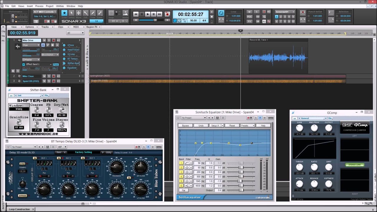 Spain (Chick Corea): VST Guitar Rig Sound Sim (Mike Stern Inspired)