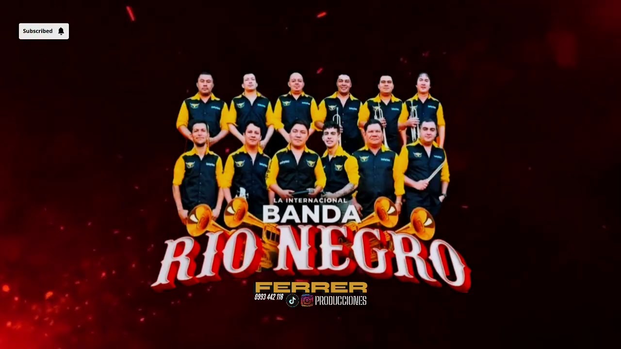 BANDA RIO NEGRO 🔊 - ENGANCHADOS TROPICALES _FERRER PRODUCCIONES 🎺🥁