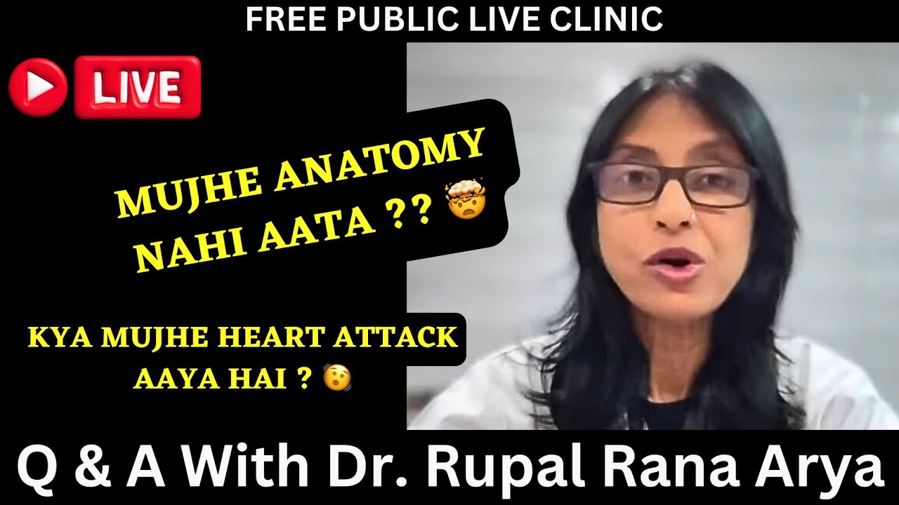 🔴FREE DOCTOR LIVE CHAT ONLINE WITH DR RUPAL @SAT 9PM #AskDrRupal