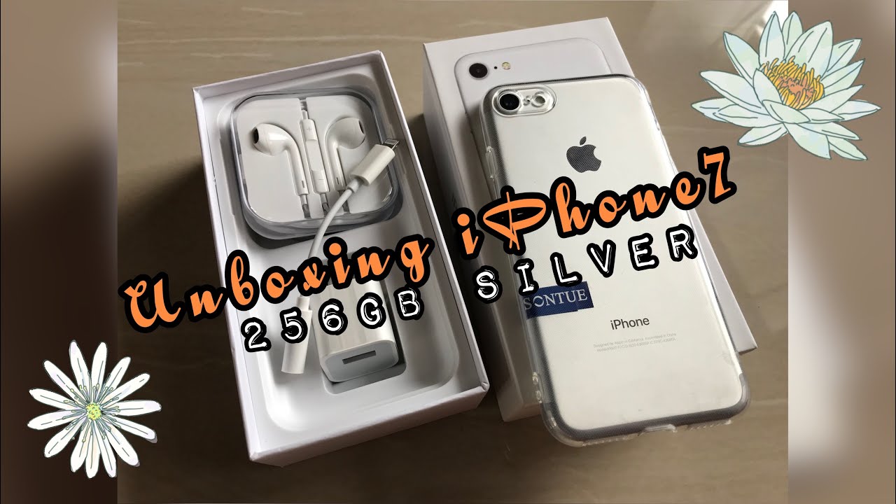 Unboxing iPhone 7 from Shopee | 256GB Silver | Sontue Shopee