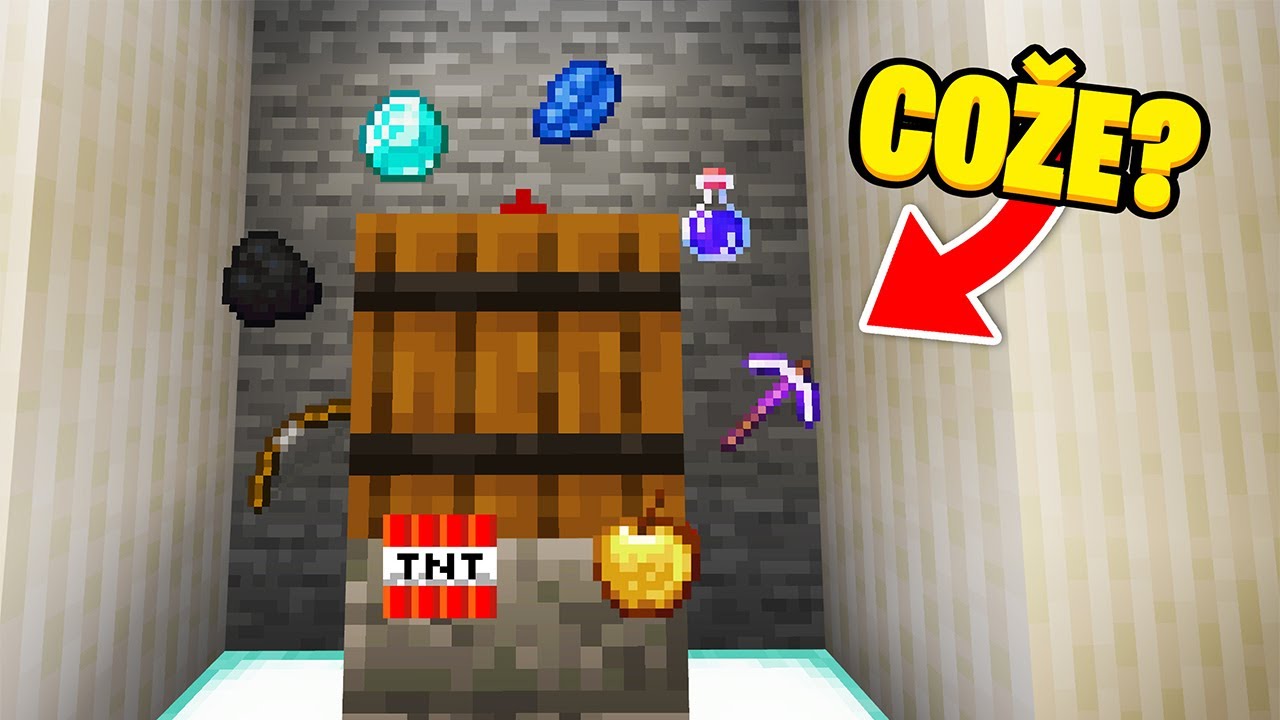 Minecraft UHC ale můžeme použít Kolo Štěstí...
