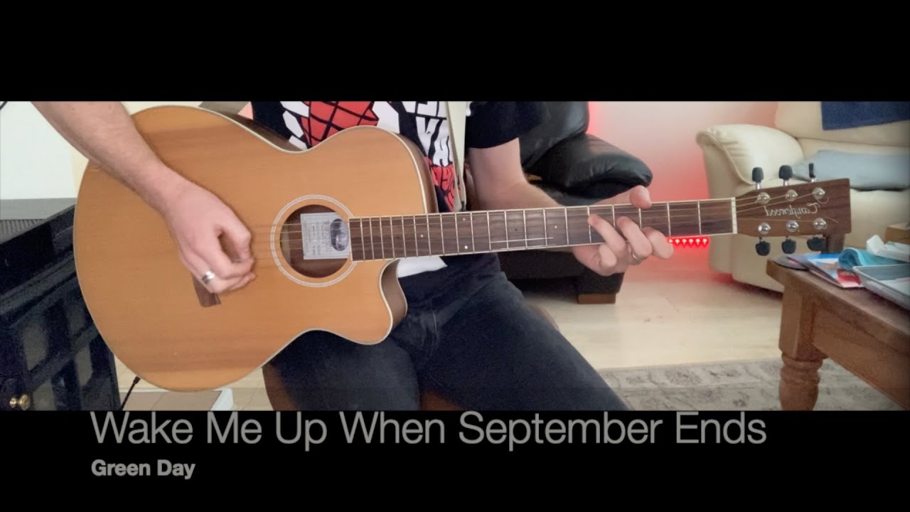 Wake Me Up When September Ends - Green Day (Guitar Cover)