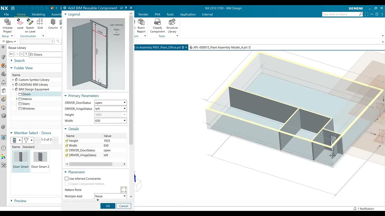 Showcasing an NX BIM workflow