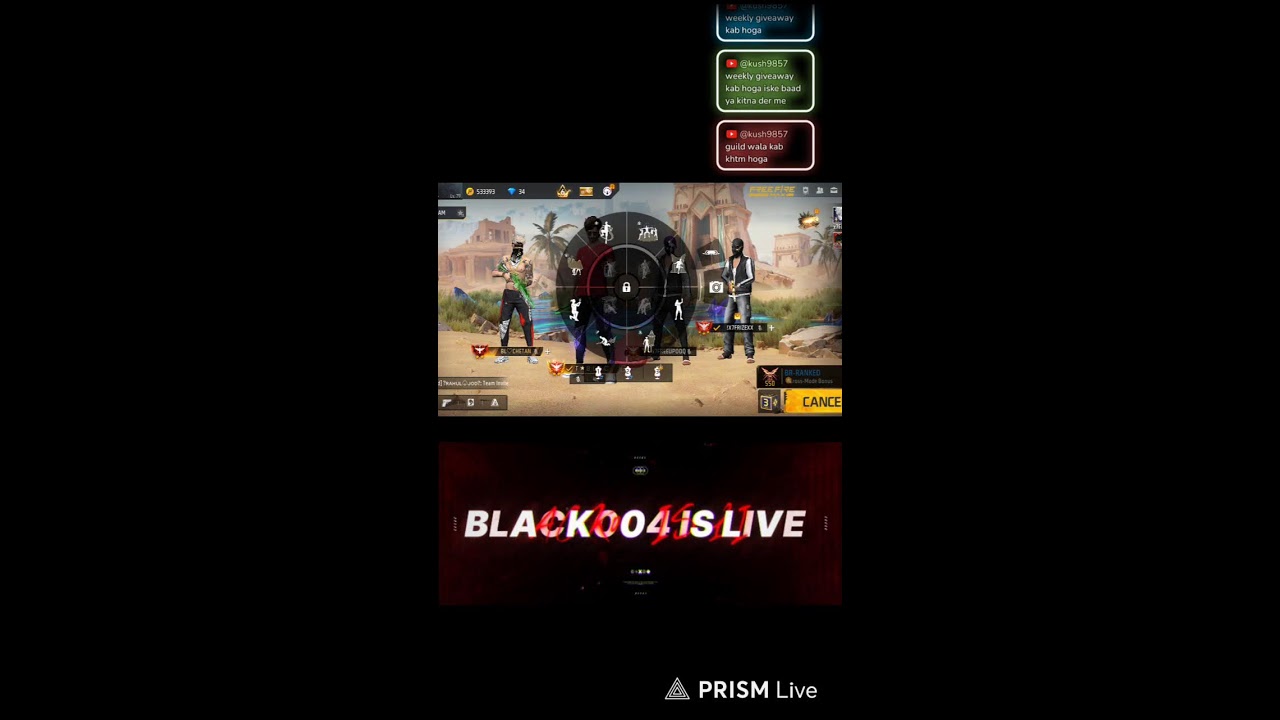 GUILD TEST FOR ANE WALA GIVEAWAY #ffshorts #shortslive #freefire #esports #totalgaming #gyangaming